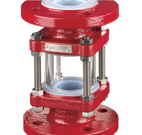 MS PFA Lined Window Sight Glass in uk