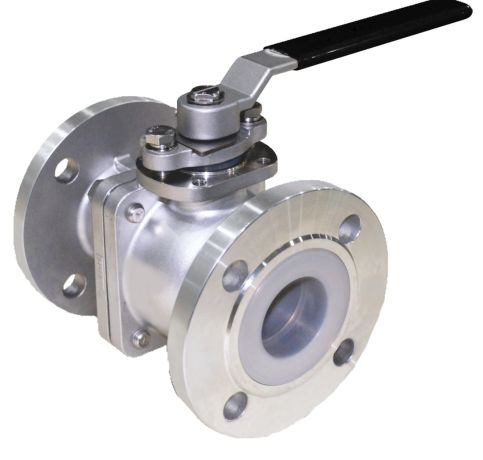 MS PTFE Lined Ball Valve in uk
